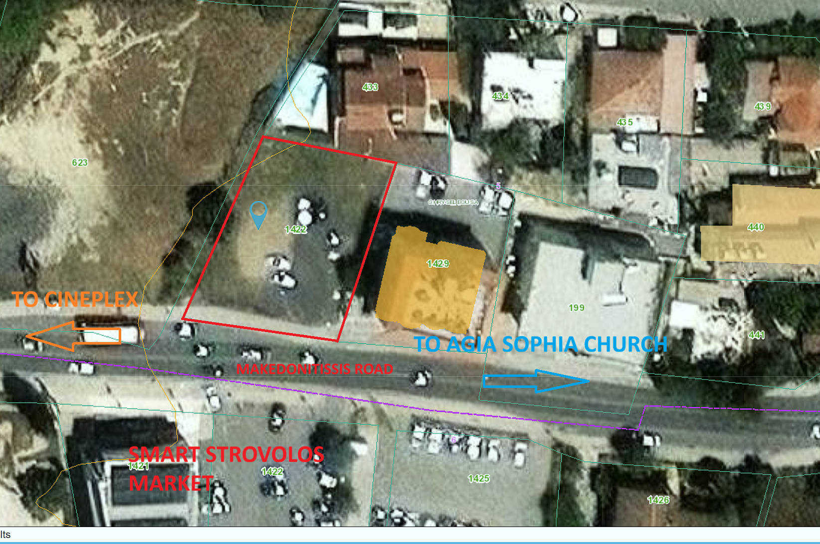 742 sqm commercial land on Makedonitissis Road, Strovolos
